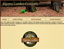 Tablet Screenshot of algomalumber.com